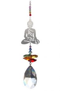 Hanging Crystal Chakra Fantasy Buddah rainbow maker