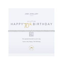 Joma Jewellery A Little Happy 70th Birthday Bracelet