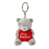 Me to You Best Teacher Plush Keyring