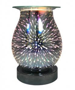 Sense Aroma's Star Fireworks 3D Lamp on a Silver Base