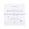 Joma Jewellery A Little Granddaughter Silver Bracelet