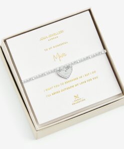 Beautifully Boxed Bridal 'Wonderful Mum' Bracelet