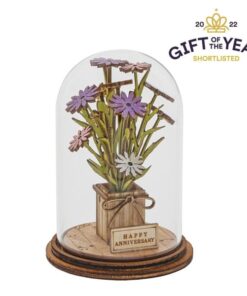 Kloche- Happy Anniversary Flower Figurine