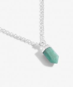 Affirmation Crystal A Little 'Happiness' Necklace