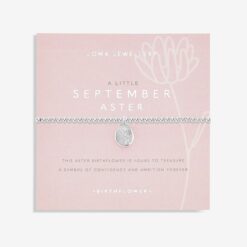 Birthflower A Little September Aster Bracelet