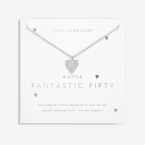 A Little 'Fabulous Fifty' Necklace.