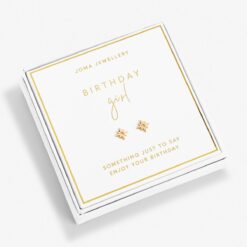 Beautifully Boxed 'Birthday Girl' Earrings