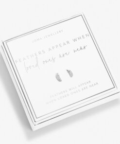 Beautifully Boxed A Little 'Feathers Appear When Loved Ones Are Near' Earrings