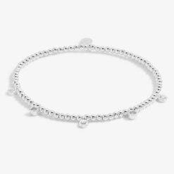 Stacks Of Style Silver Organic Shape Bracelet