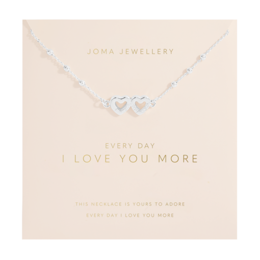 Forever Yours I Love You More Necklace