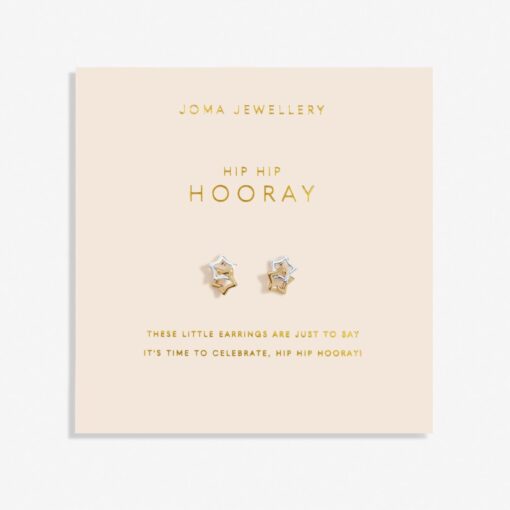 Joma Jewellery Forever Yours 'Hip Hip Hooray' Earrings