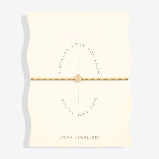 Joma Jewellery Share Happiness 'Stronger Than You Know, You Got This' Bracelet