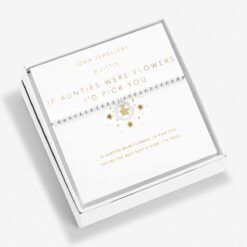 Joma Jewellery Boxed A Little 'If Aunties Were Flowers I'd Pick You' Bracelet