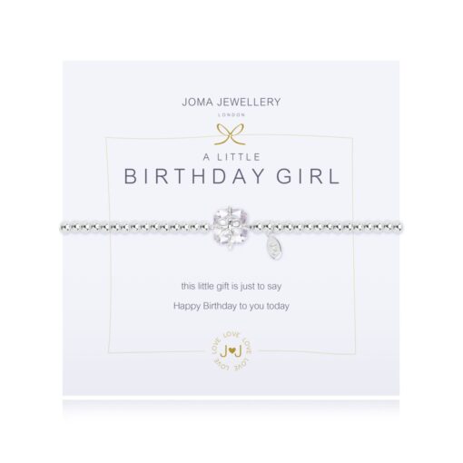 Joma Jewellery A Little Birthday Girl Sparkling Bracelet