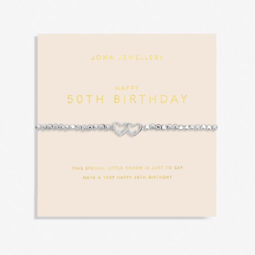 Joma Jewellery Forever Yours '50th Birthday' Bracelet