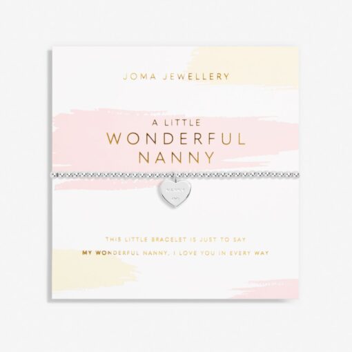 Joma Jewellery A Little 'Wonderful Nanny' Bracelet