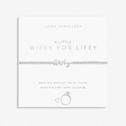 Joma Jewellery A Little 'Wifey For Lifey' Bracelet