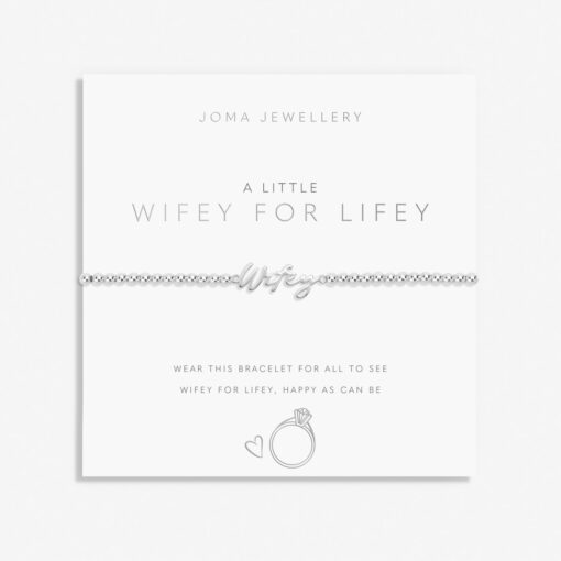 Joma Jewellery A Little 'Wifey For Lifey' Bracelet