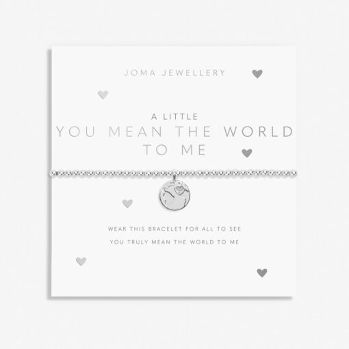 Joma Jewellery A Little 'You Mean The World To Me' Bracelet