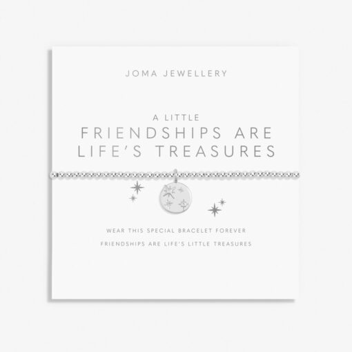 Joma Jewellery A Little 'Friendships Are Life's Treasures' Bracelet