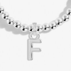 Joma Jewellery Alphabet A Little 'F' Bracelet
