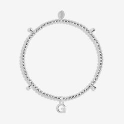 Joma Jewellery Alphabet A Little 'G' Bracelet