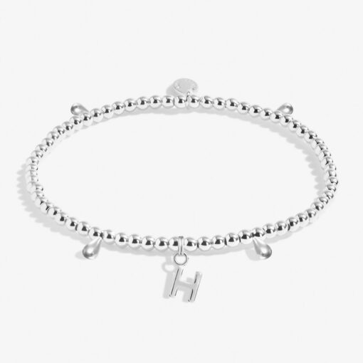Joma Jewellery Alphabet A Little 'H' Bracelet