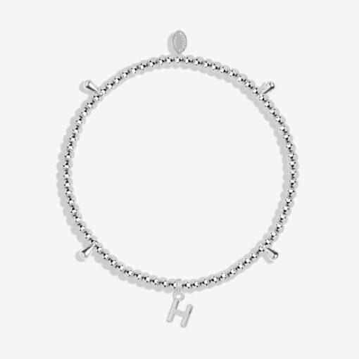 Joma Jewellery Alphabet A Little 'H' Bracelet