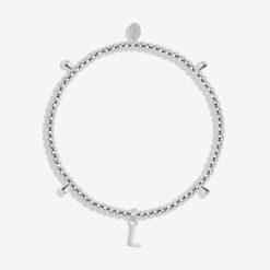 Joma Jewellery Alphabet A Little 'L' Bracelet