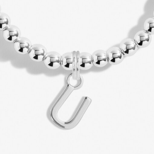 Joma Jewellery Alphabet A Little 'U' Bracelet