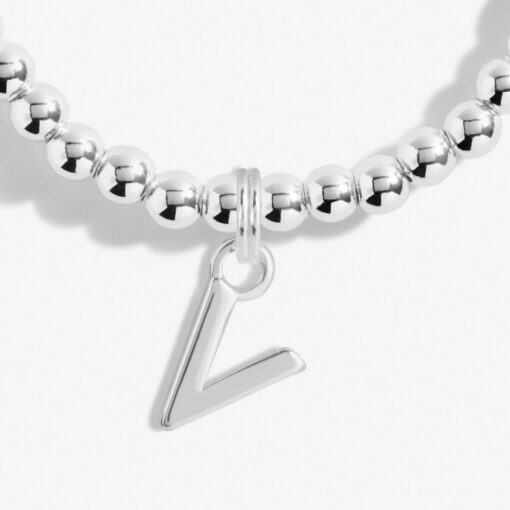 Joma Jewellery Alphabet A Little 'V' Bracelet