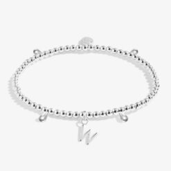 Joma Jewellery Alphabet A Little 'W' Bracelet