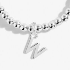 Joma Jewellery Alphabet A Little 'W' Bracelet