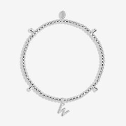 Joma Jewellery Alphabet A Little 'W' Bracelet