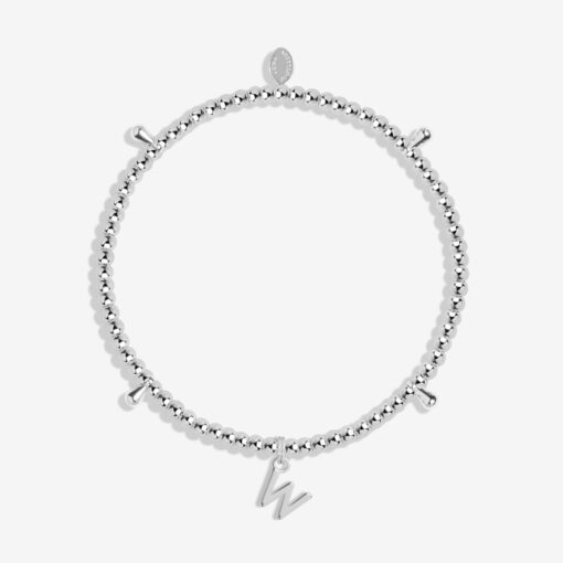 Joma Jewellery Alphabet A Little 'W' Bracelet
