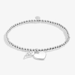 Joma Jewellery Mother's Day A Little 'Mums Are Angels In Disguise' Bracelet