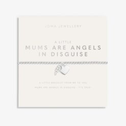 Joma Jewellery Mother's Day A Little 'Mums Are Angels In Disguise' Bracelet