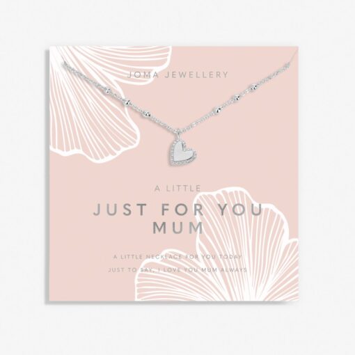 Joma Jewellery Mother's Day A Little 'Just For You Mum' Necklace