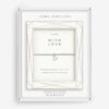 Joma Jewellery Laboratory Grown Diamond A Little 'With Love' Bracelet In Silver Plating