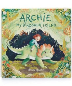 Jellycat Archie, My Dinosaur Friend Book