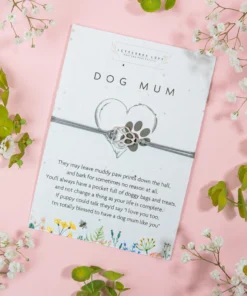 Dog Mum - Seeded Card & Wish Bracelet