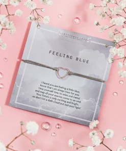 Letterbox Love Feeling Blue Bracelet