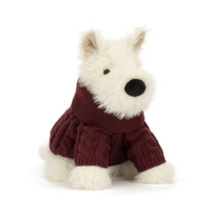 Alternative view of Jellycat Munro Scottie Dog 'Winter Jumper'