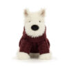Jellycat Munro Scottie Dog 'Winter Jumper'
