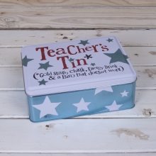 Teacher's tin gift for end of year