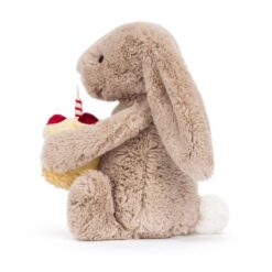Alternative view of Jellycat Bashful Beige Bunny 'Birthday'