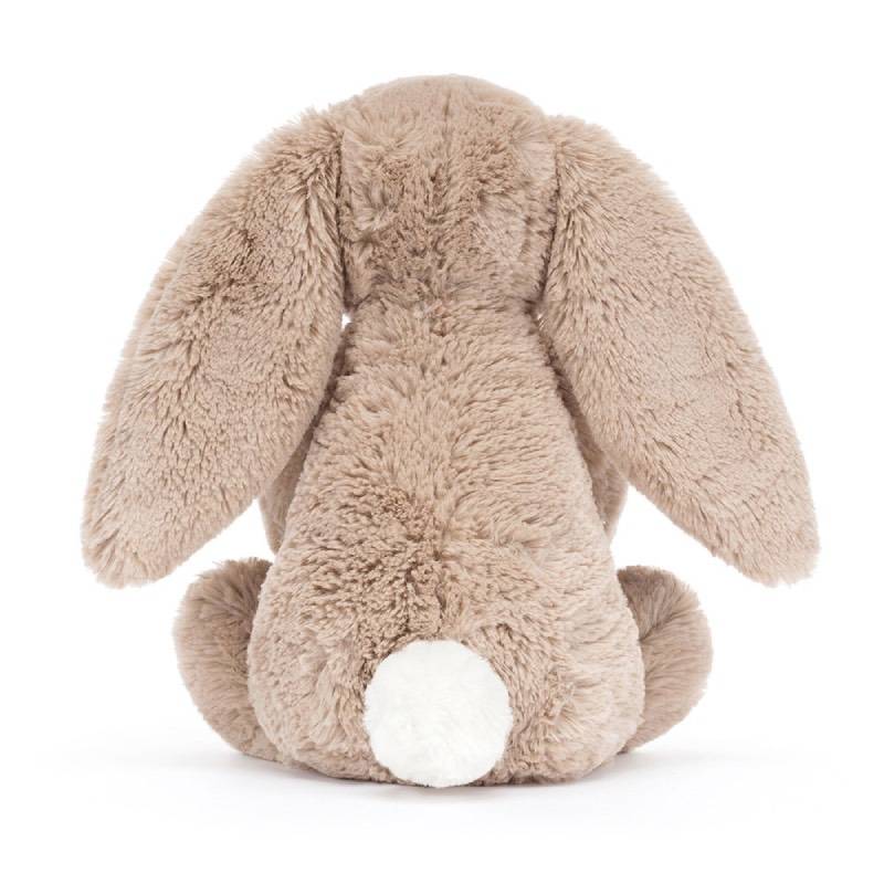 Jellycat Bashful Beige Bunny 'Birthday' - Image 3