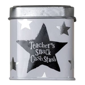 Teacher's snack tin
