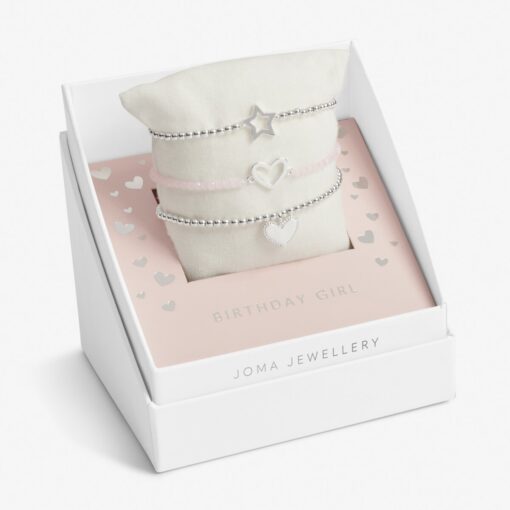 Children's Celebrate You 'Birthday Girl' Bracelet Gift Box