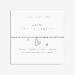 Joma Jewellery Children's A Little 'Super Sister' Bracelet